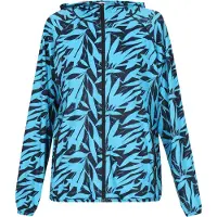 Usha Casaco meia-estação 'Comfortable' azure / preto