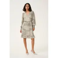 Kaffe Vestido 'Trinike' bege / cinzento claro