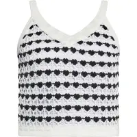Ebeeza Top preto / branco