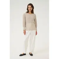 Kaffe Blusa 'Tio' ecru