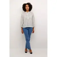 Kaffe Blusa preto / branco