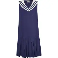 Dreimaster Vestido marinho / branco