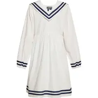 Dreimaster Vestido marinho / branco