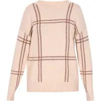 Usha Pullover nude / castanho