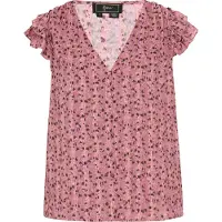 Faina Blusa 'Fashion Look' malva / lavanda / melancia / preto