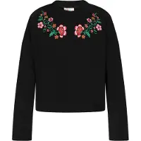 IZIA Sweatshirt 'Boho' amarelo / verde / cor-de-rosa / preto