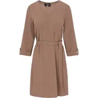 Usha Vestido 'Classic Look' bege escuro