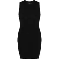 Faina Vestido de malha preto