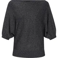 Dreimaster Klassik Pullover preto / prata