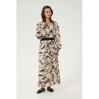 Kaffe Blusa 'KAArchy' camurça / brocado / castanho escuro / lamacento