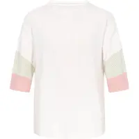 Usha Camisa 'Fashion Look' menta / cor-de-rosa / branco