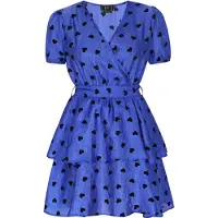 Faina Vestido de cocktail 'Fashion Look' azul / preto
