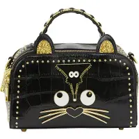 Mymo Malas de tiracolo 'Pop Eyetheme' ouro / preto / branco