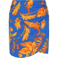 IZIA Saia 'Back To School' azul / laranja / lagosta