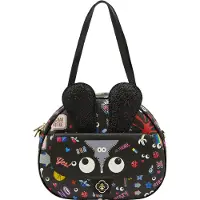MyMo Pop Mala de ombro 'Pop Eyetheme' roxo / vermelho / preto / branco