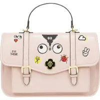 Mymo Mochila 'Pop Eyetheme' rosa claro / preto / offwhite
