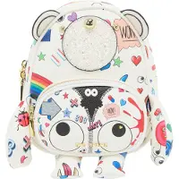 MyMo Pop Mochila 'Pop Eyetheme' azul / magenta / preto / branco