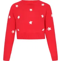 Mymo Pullover vermelho / branco