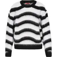 MyMo ROCKS Pullover preto / branco
