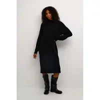 Kaffe Vestido de malha 'Nanna' preto