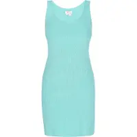 IZIA Vestido de malha turquesa