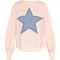 Usha Camisa azul / pó