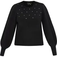 Faina Pullover preto