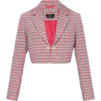 Faina Blazer azul / rosa / vermelho