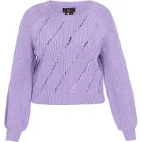 Faina Pullover roxo claro