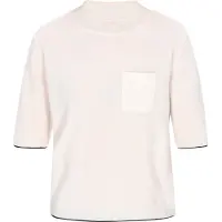 Dreimaster Klassik Pullover branco lã