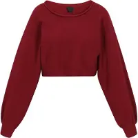 Dreimaster Klassik Pullover borgonha