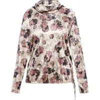 Usha Blusa cinzento claro / eosin / preto