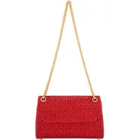 Faina Clutches vermelho