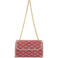 Faina Clutches vermelho