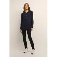 Kaffe Blusa 'Karla' azul noturno