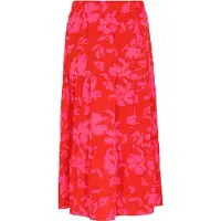IZIA Saia 'Fashion Look' rosa / vermelho