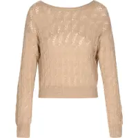 Dreimaster Pullover bege escuro