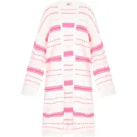 IZIA Casaco de malha rosa / cor-de-rosa / offwhite
