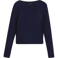Dreimaster Klassik Casaco de malha navy