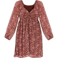 Mymo Vestido cor-de-rosa / vermelho / branco