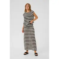Kaffe Blusa 'KAMolin' preto / branco