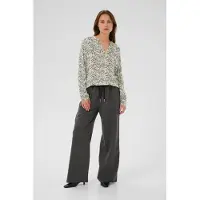 Kaffe Blusa 'KADitte' champanhe / preto