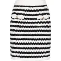 Faina Saia preto / offwhite