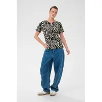 Kaffe Camisa 'KAbella' preto / branco