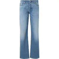 Tommy Hilfiger Calças de ganga 'Low Rise Straight' azul ganga