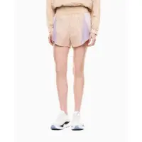 EA7 para mulher. 7W001012_AF20849 Calção de nylon bege (XXL), Esportivo, Náilon, Manga curta