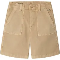 Pepe Jeans para menino. PB8000030 Calções Ethan bege (12años= 152cm), Casual, Algodão, moda infantil