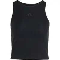 Adidas Top desportivo 'KIT SMALL LOGO RIB' preto