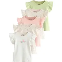 Next Camisola bege / maçã / rosa claro / branco