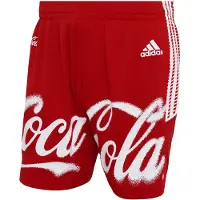 Adidas Originals Calças 'Coca Cola' vermelho / branco